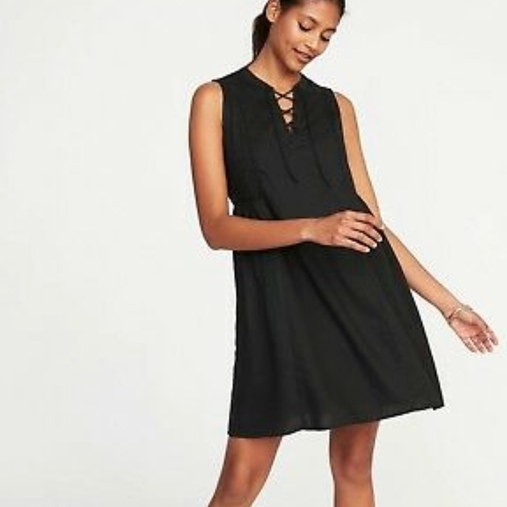 Old navy black sleeveless dress